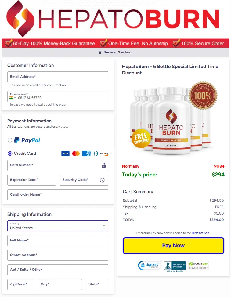 Buy HepatoBurn